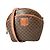 Céline Borsa a tracolla in pelle con motivo Macadam Celine Marrone
