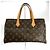 Borsa Louis Vuitton Wilshire PM Marrone - vista 2
