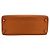 Hermès Hermes Kelly Orange Clemence con Hardware in Palladio 28 Arancione - vista 3