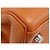 Hermès Hermes Kelly Orange Clemence con Hardware in Palladio 28 Arancione - vista 6