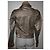 Hogan Lederjacke Gold Lamiert Golden - Ansicht 4
