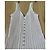 Chanel Vestido de punto blanco botones perla - vista 3