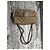 Chanel gesteppte Lederhandtasche mit Klappe Beige - Ansicht 4
