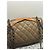 Chanel gesteppte Lederhandtasche mit Klappe Beige - Ansicht 6