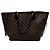 Bolso Tote Louis Vuitton Neverfull Damier MM Castaño - vista 3