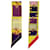 Hermès HERMES Twilly Camails Sciarpa in seta giallo multicolore  - vista 4