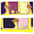 Hermès HERMES Twilly Camails Sciarpa in seta giallo multicolore  - vista 6