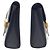 Céline Celine Vintage Logo Ribbon Hardware Schultertasche Weiß Marineblau - Ansicht 8