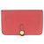 Hermès HERMES Dogon GM Long Wallet in Rouge Tomato Rot