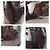 Borsa Tote Louis Vuitton Monogram Vernis Wilshire MM Bordò Porpora - vista 5