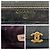 Chanel Coco Mark Black Leather Folding Wallet - view 3