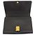 Chanel Coco Mark Black Leather Folding Wallet - view 4