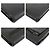 Chanel Coco Mark Black Leather Folding Wallet - view 8