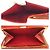 Chanel Vintage Coco Mark Red Wallet - view 9