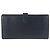 Cartera larga de cuero negro Chanel Camellia Coco Mark - vista 2