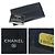 Cartera larga de cuero negro Chanel Camellia Coco Mark - vista 5
