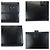 Cartera larga de cuero negro Chanel Camellia Coco Mark - vista 6