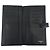 Cartera larga de cuero negro Chanel Camellia Coco Mark - vista 8