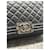 Chanel Borsa Boy Medium Nera Pelle Agnello Nero - vista 3