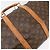 Borsa Boston Louis Vuitton Monogram Keepall 55 Marrone - vista 3