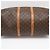 Borsa Boston Louis Vuitton Monogram Keepall 55 Marrone - vista 6