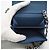 Mini pochette a catena in denim Chanel 19 Blu - vista 11