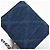Mini pochette a catena in denim Chanel 19 Blu - vista 2