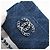 Mini pochette a catena in denim Chanel 19 Blu - vista 3