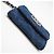 Mini pochette a catena in denim Chanel 19 Blu - vista 5