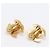 Pendientes CHANEL Coco Mark Turnlock GP - Oro para mujer Dorado - vista 2