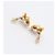 Pendientes CHANEL Coco Mark Turnlock GP - Oro para mujer Dorado - vista 6