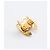 Pendientes CHANEL Coco Mark Turnlock GP - Oro para mujer Dorado - vista 8