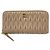 Cartera larga Miu Miu Matelassé Pink Beige