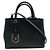 Borsa FENDI Leather Petite 2Jours Nero