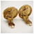 Orecchini Coco Mark Gold Clip CHANEL D'oro - vista 3