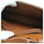 Triomphe Céline Borsa a Spalla Celine Margo Marrone Beige  - vista 12
