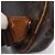 Borsa a tracolla Louis Vuitton Monogram Pochette Gange Marrone - vista 12
