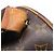 Borsa a tracolla Louis Vuitton Monogram Pochette Gange Marrone - vista 9