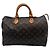 Borsa Louis Vuitton Monogram Speedy 35 Marrone