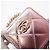 CHANEL Matelassé Punk Cube Chain Mini Shoulder Bag Argento Rosa - vista 9
