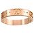 Anello Icon di Gucci in oro rosa 18K - vista 2
