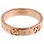 Anello Icon di Gucci in oro rosa 18K - vista 3