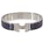Hermès Hermes Clic H PM Bangle in Purple and Silver Silvery  - view 1