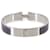 Hermès Hermes Clic H PM Bangle in Purple and Silver Silvery  - view 3