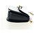 Gucci Chain Flap Leather Blu navy - vista 4