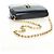 Gucci Chain Flap Leather Blu navy - vista 5