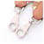 Hermès Hermes Bandoulière Sangle Caval Chai Nata Blue Plume Go Shoulder Strap Marron Multicolore  - vue 3