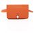 Pochette Hermès Dogon Arancione a Vita