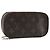 LOUIS VUITTON Monogram Trousse Brush PM Beauty Case M47510 LV Auth 189164 Monogramma