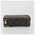 LOUIS VUITTON Monogram Trousse Brush PM Beauty Case M47510 LV Auth 189164 Monogramma - vista 6